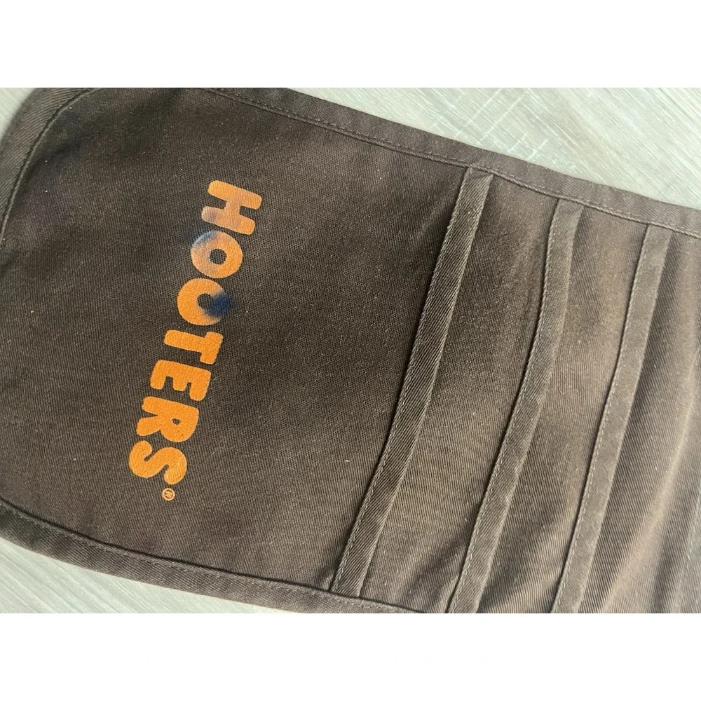New‎ Authentic Hooters Girl Uniform Brown Money Pouch